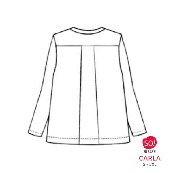 Schnittmuster Bluse Carla | Wickelblusen Schnittmuster | Bluse mit kurzen und langen Ärmeln – Bild 7