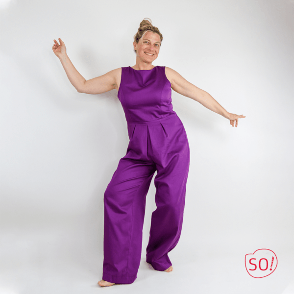 Jumpsuit Schnittmuster Lilly - Overall Schnittmuster | Jumpsuit selber nähen – Bild 5