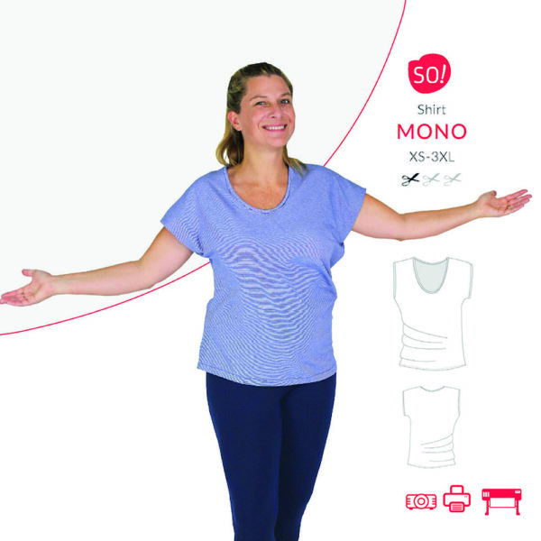 Schnittmuster Shirt Mono