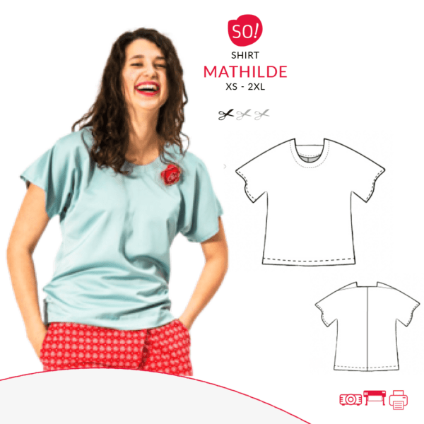 Blusen Schnittmuster Mathilde