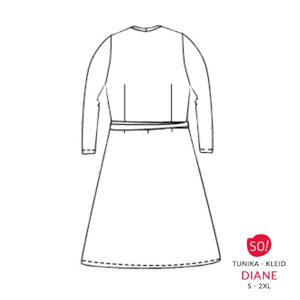 Schnittmuster Wickelkleid Diane | Schnittmuster Tunika – Bild 3