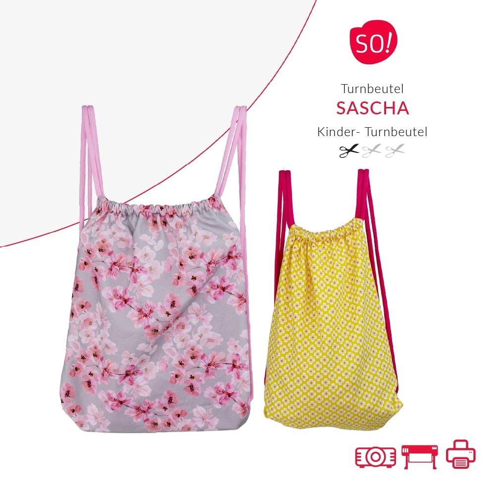 Schnittmuster Turnbeutel Sascha