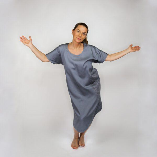 Kleider-Blusen Schnittmuster Bluni | Kleider Schnittmuster | Blusen Schnittmuster | Raglanärmel und asymetrischer Saum – Bild 11