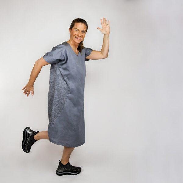 Kleider-Blusen Schnittmuster Bluni | Kleider Schnittmuster | Blusen Schnittmuster | Raglanärmel und asymetrischer Saum – Bild 13
