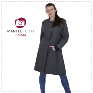 Naehtutorial Mantel Emma, Schnittmuster Mantel Emma
